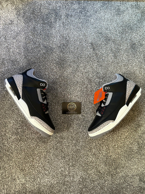 AIR JORDAN 3 RETRO OG 'BLACK CEMENT' 2024